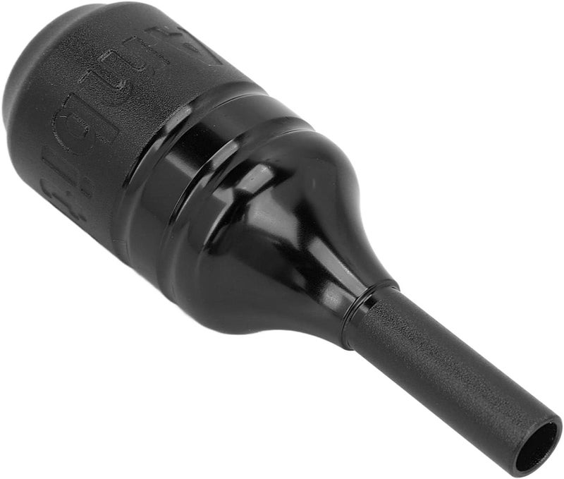 woobles 25mm Tattoo Cartridge Grip, Slip Resistant Aluminum Alloy Cartridge Grip Tubes(Black) - Image 1